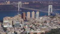 NYC aerial view.